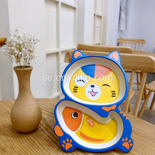 Cute Cat Baby Bamboo 5 PCS Servisuppsättning